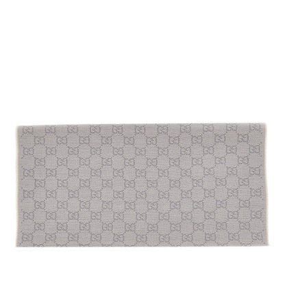 GUCCI OS gg jacquard wool scarf
