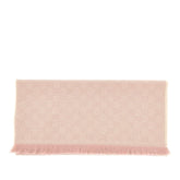 GUCCI OS gg jacquard wool scarf