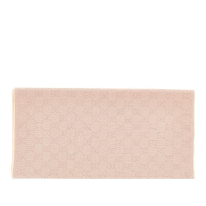 GUCCI OS gg jacquard wool scarf