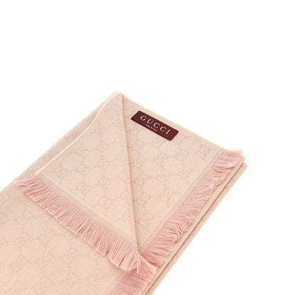 GUCCI OS gg jacquard wool scarf
