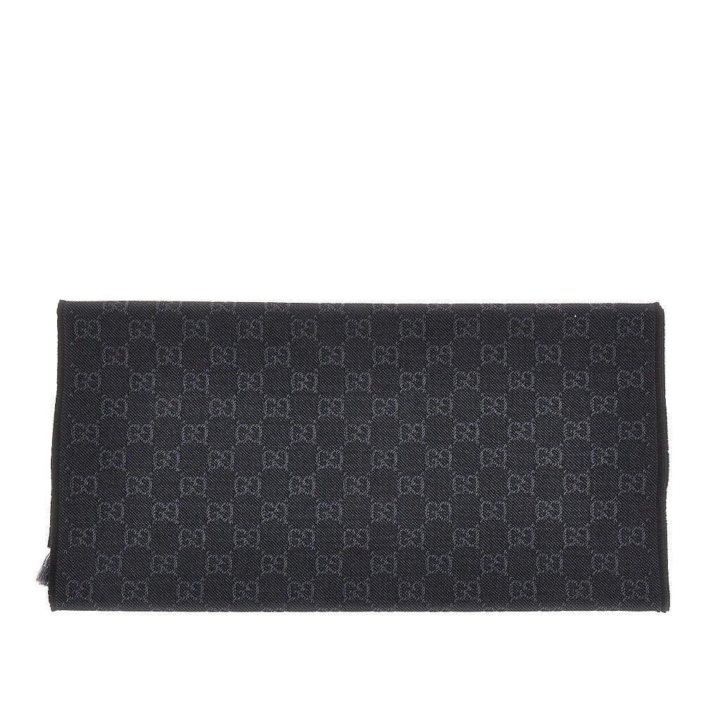 GUCCI OS gg jacquard wool scarf