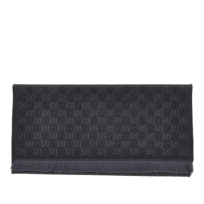 GUCCI OS gg jacquard wool scarf