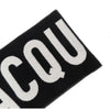 jacquard logo wool scarf