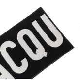 JACQUEMUS OS jacquard logo wool scarf