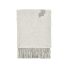 jacquard logo wool scarf