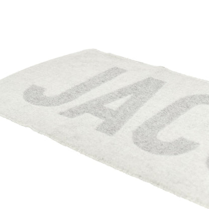 JACQUEMUS OS jacquard logo wool scarf