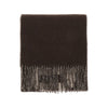 jacquard logo wool scarf