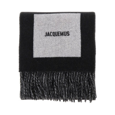 rond carré wool scarf