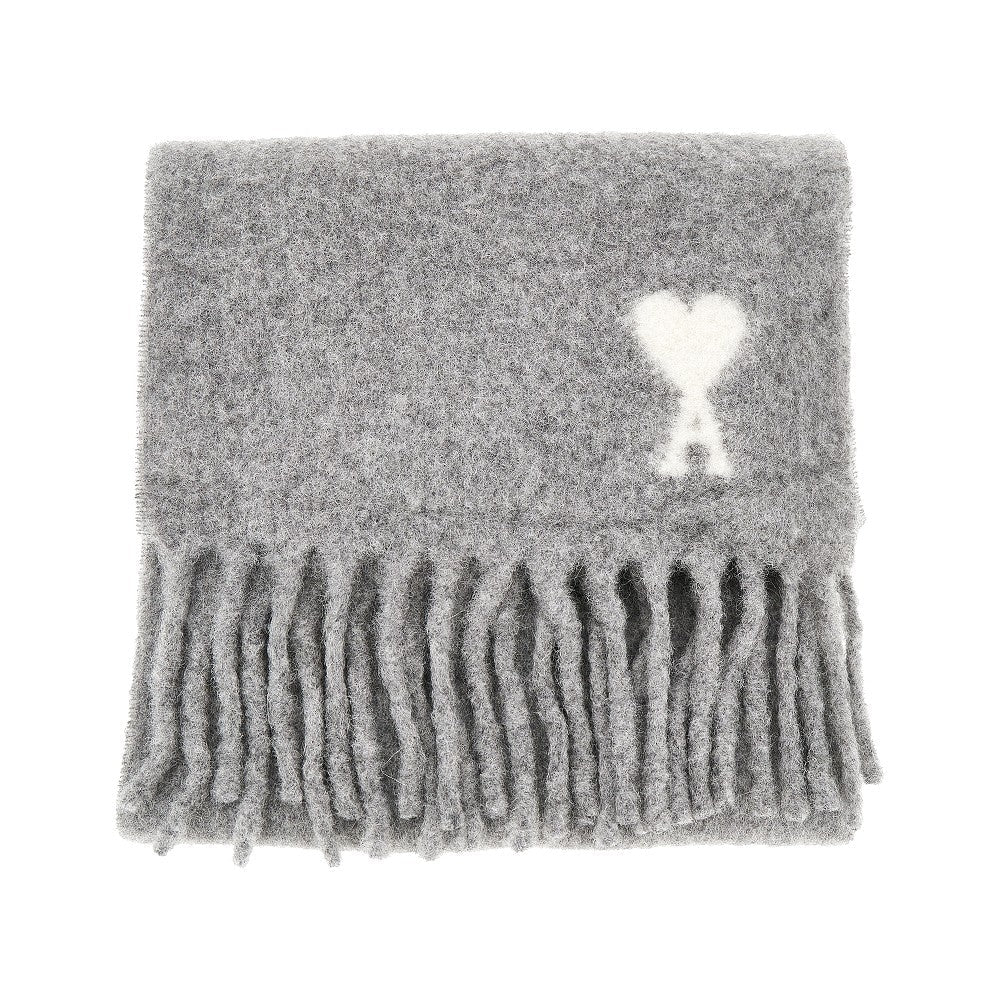 AMI OS ami de coeur alpaca-blend scarf
