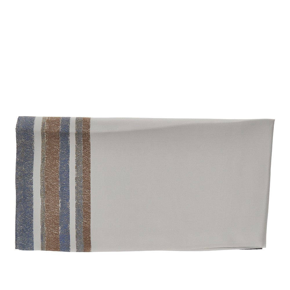 EMPORIO ARMANI OS silk scarf with print