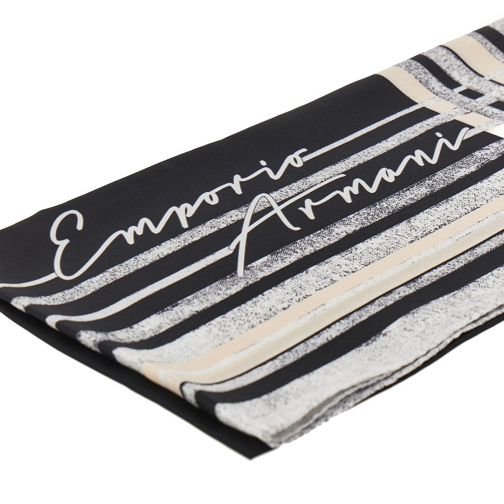 silk scarf with print