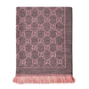 gg jacquard wool scarf