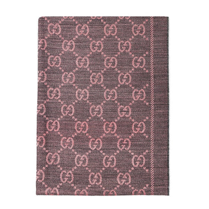 GUCCI OS gg jacquard wool scarf