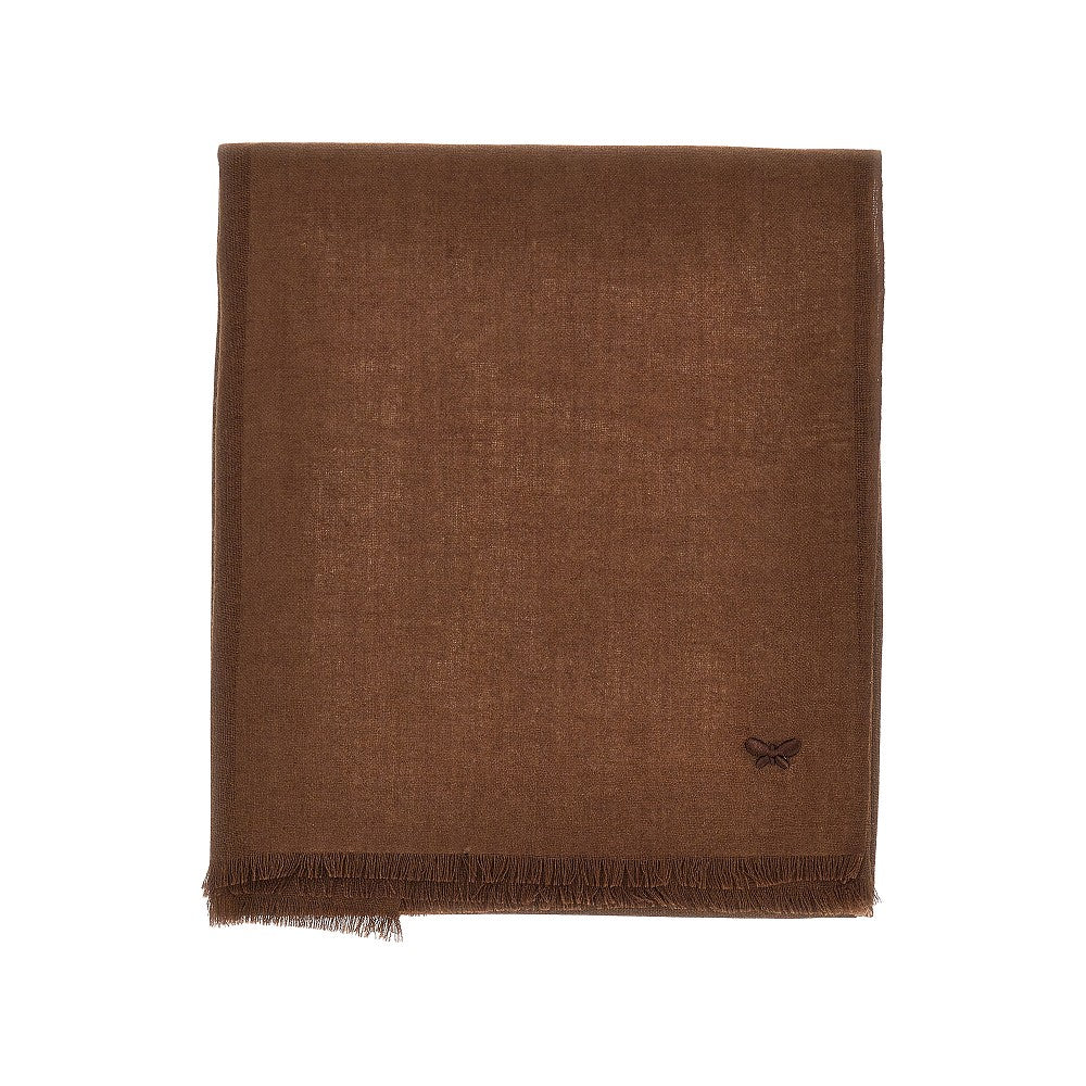 silk and cashmere scarf