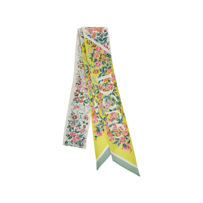 GUCCI OS floral silk twill scarf