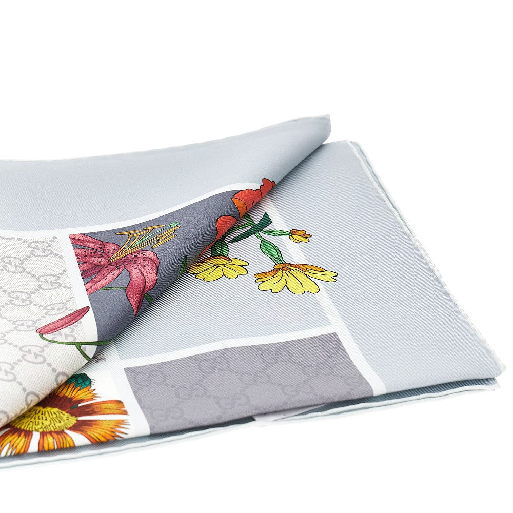 GUCCI OS silk scarf with print