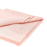 GUCCI OS silk and wool scarf with gg motif