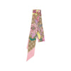 silk scarf with gg motif