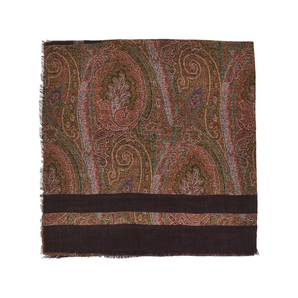 paisley modal and cashmere shawl