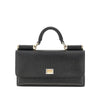 dauphine print leather mini bag