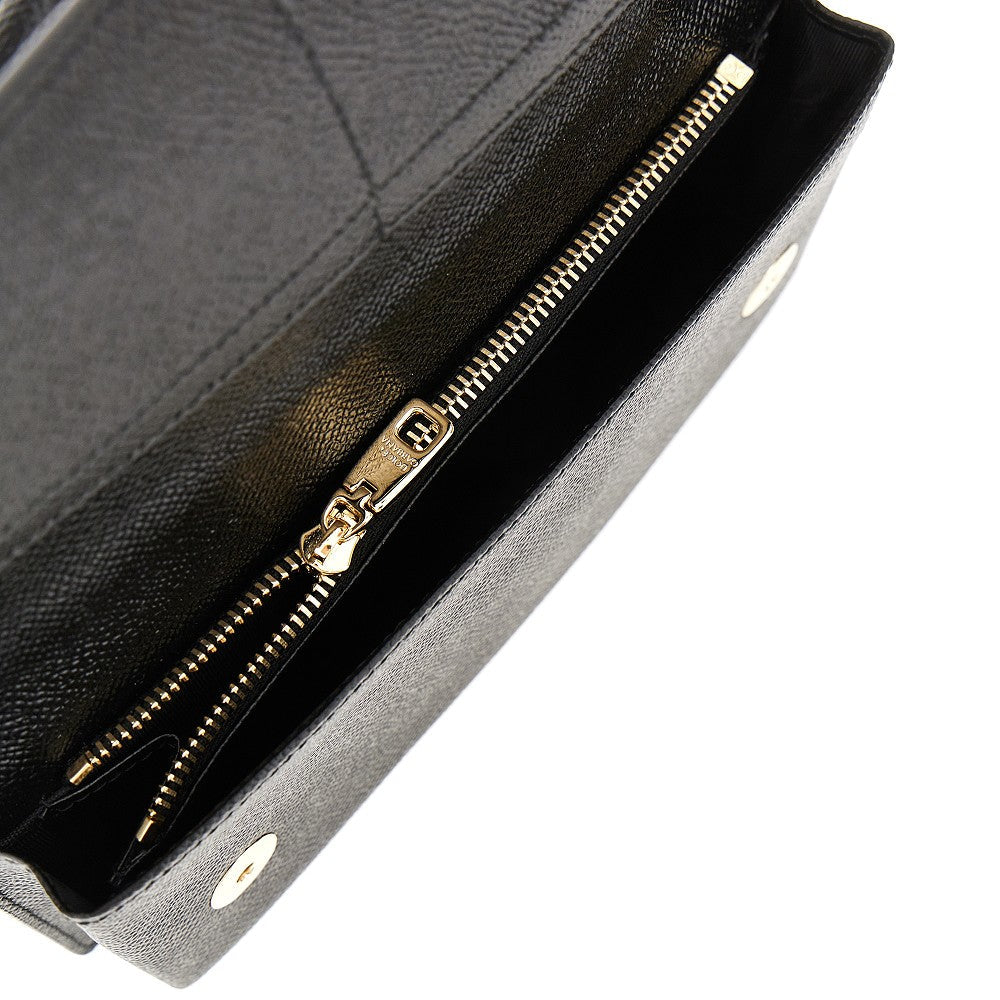 dauphine print leather mini bag
