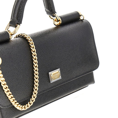 DOLCE&amp;GABBANA OS dauphine print leather mini bag