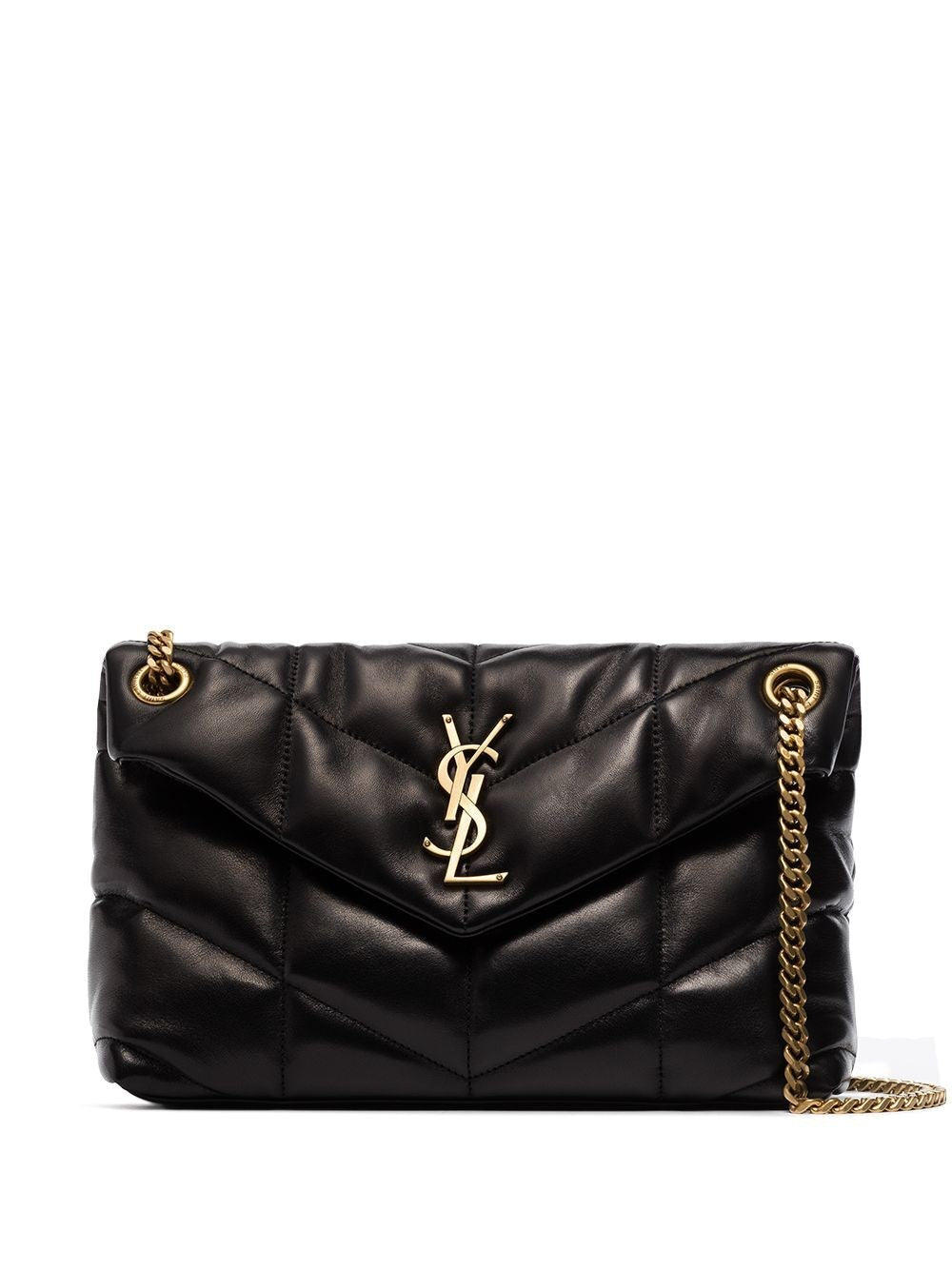 Saint Laurent Small Loulou Puffer Bag In Nappa Leather