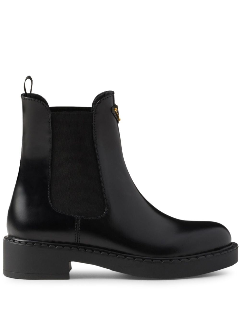 Prada Leather Ankle Boots