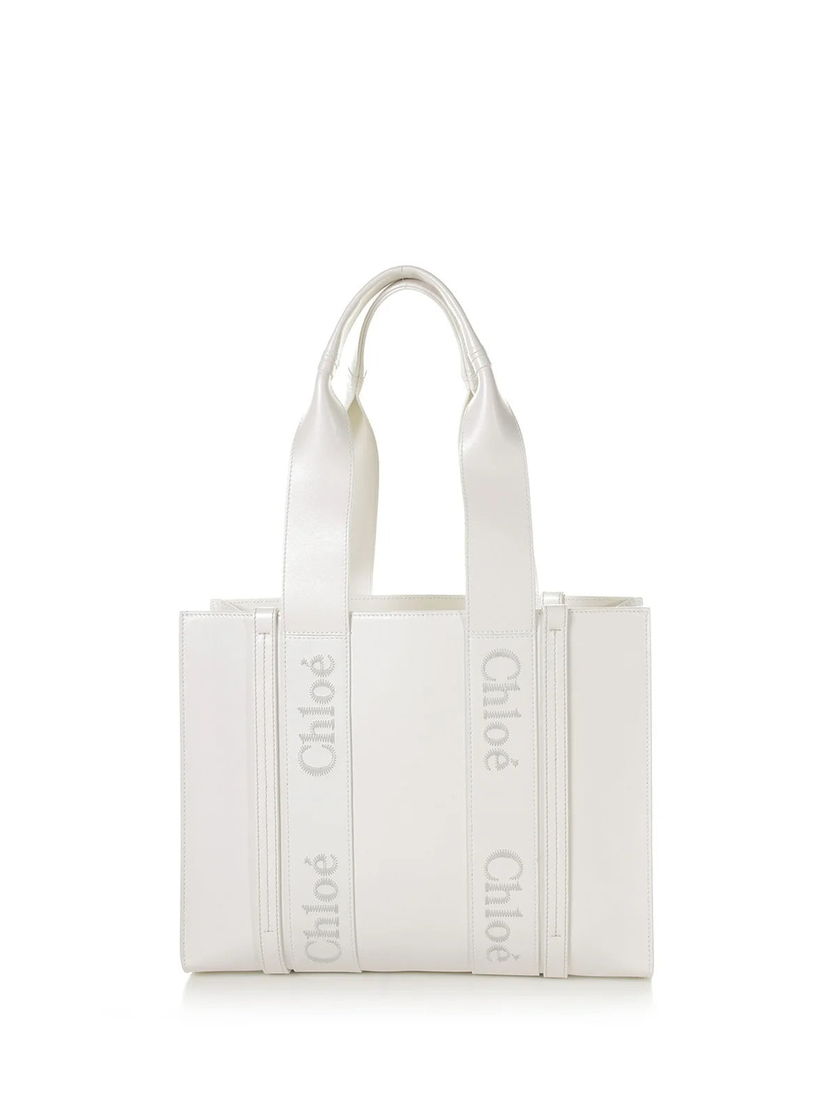 CHLOE Woody Medium Leather Tote