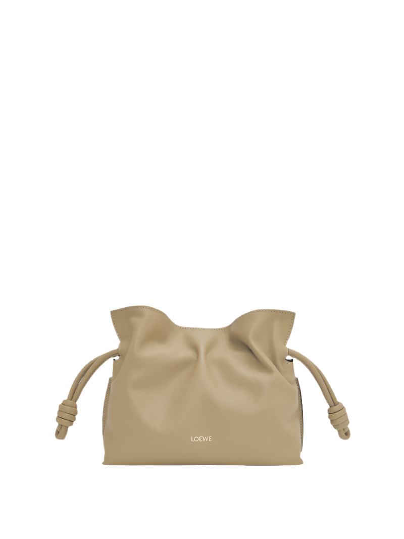 LOEWE Flamenco Mini Leather Clutch Bag
