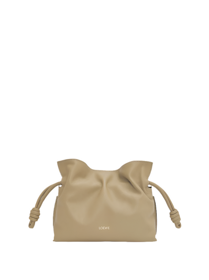 LOEWE Flamenco Mini Leather Clutch Bag
