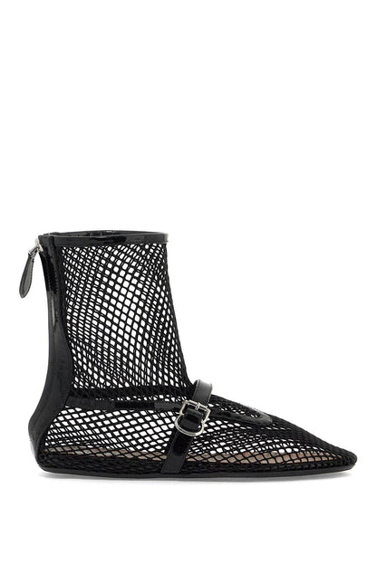 Alaia High Mesh Ballerinas 