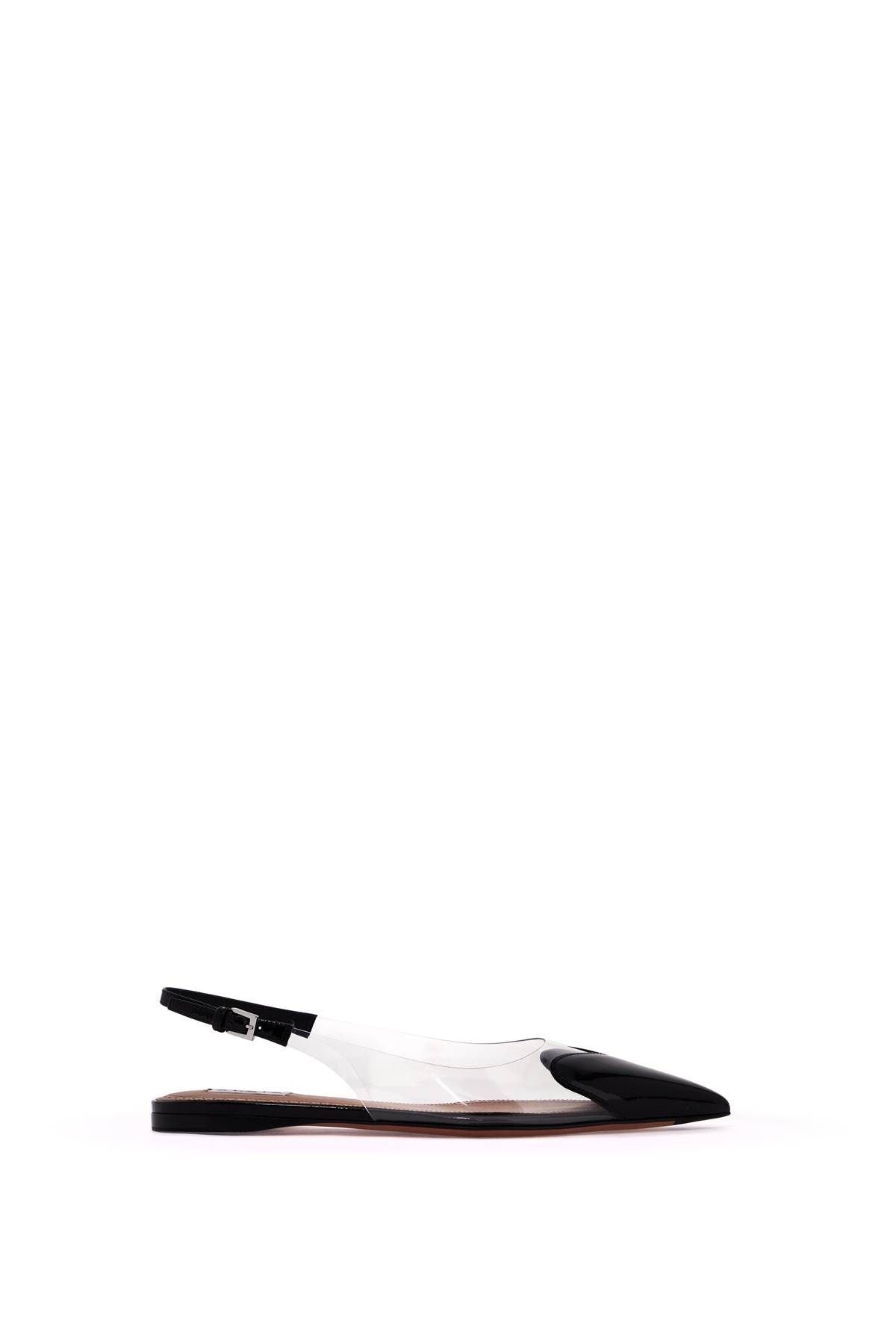 Alaia Cur Slingback Ballerinas 