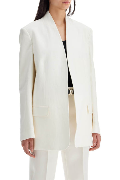 Harvy Open Linen Blazer