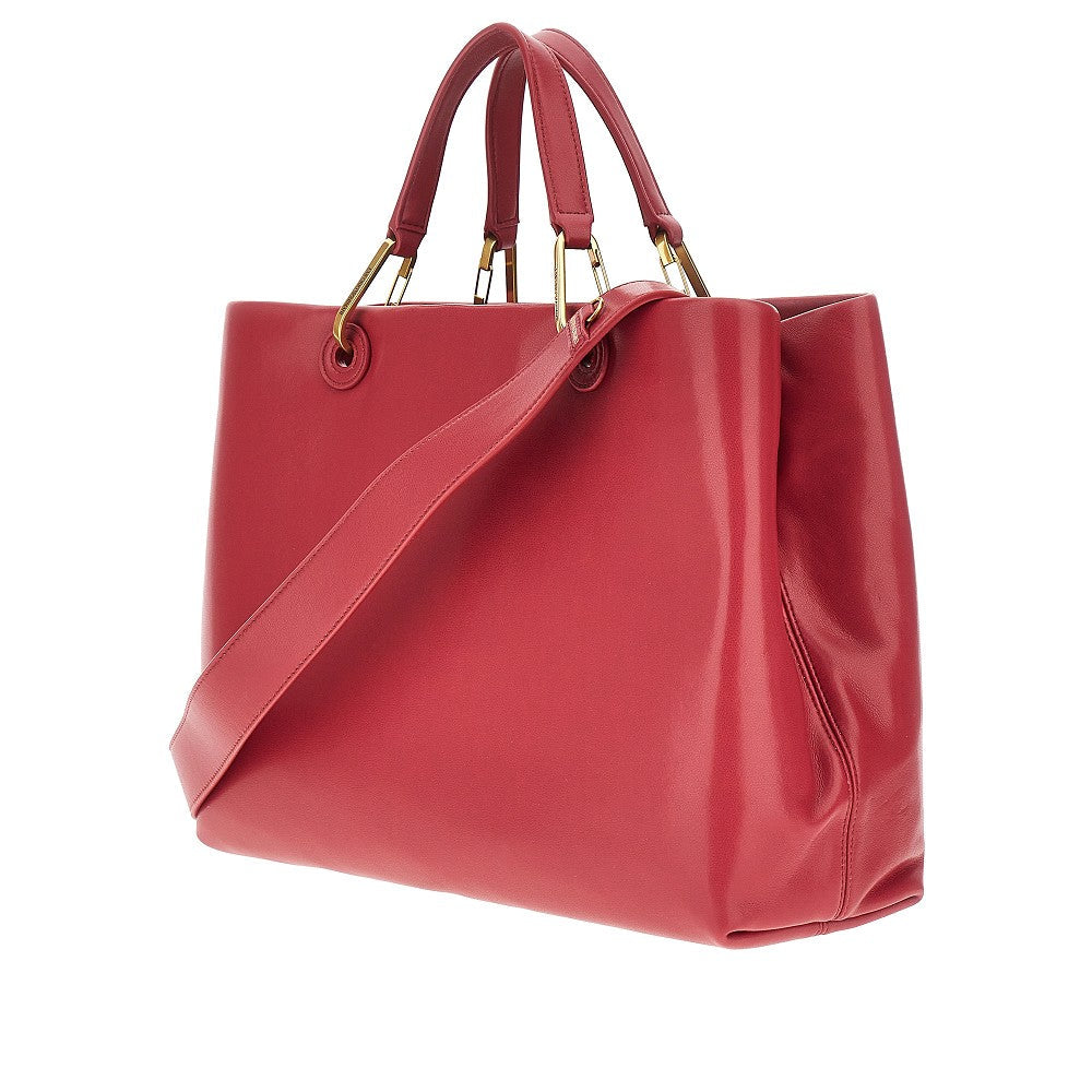 EMPORIO ARMANI OS nappa leather medium myea bag