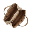woven nylon medium shopping bag