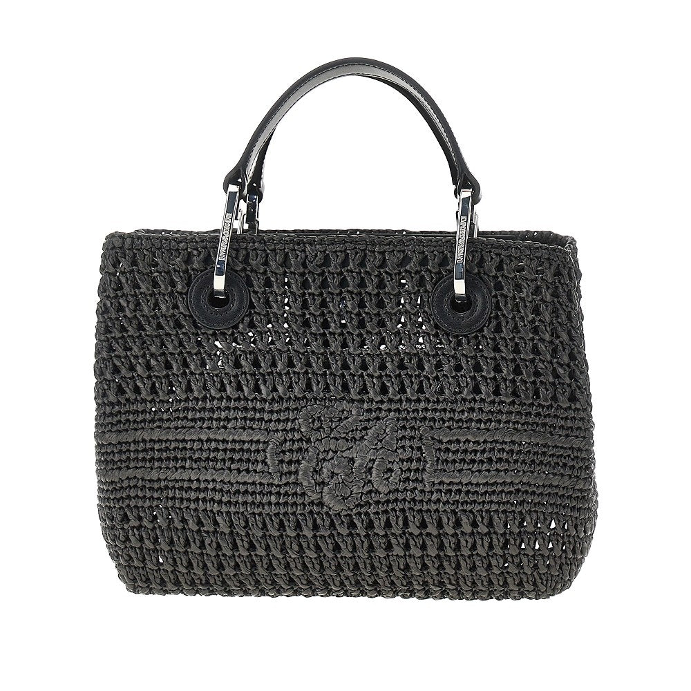 woven raffia small myea bag