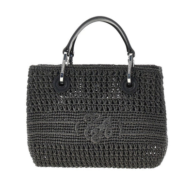woven raffia small myea bag