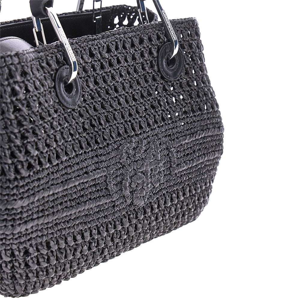 woven raffia small myea bag