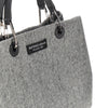 wool-blend medium shopping bag