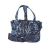 bandana printed canvas small shopping bag