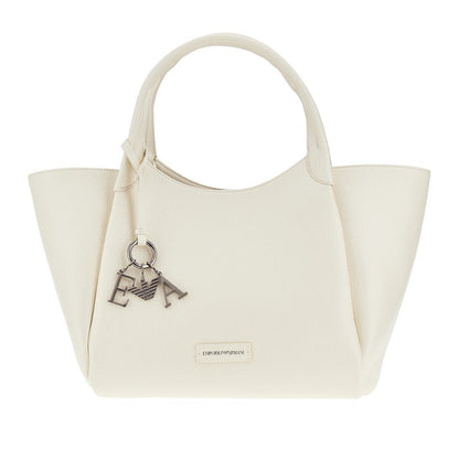 EMPORIO ARMANI OS faux leather shopping bag