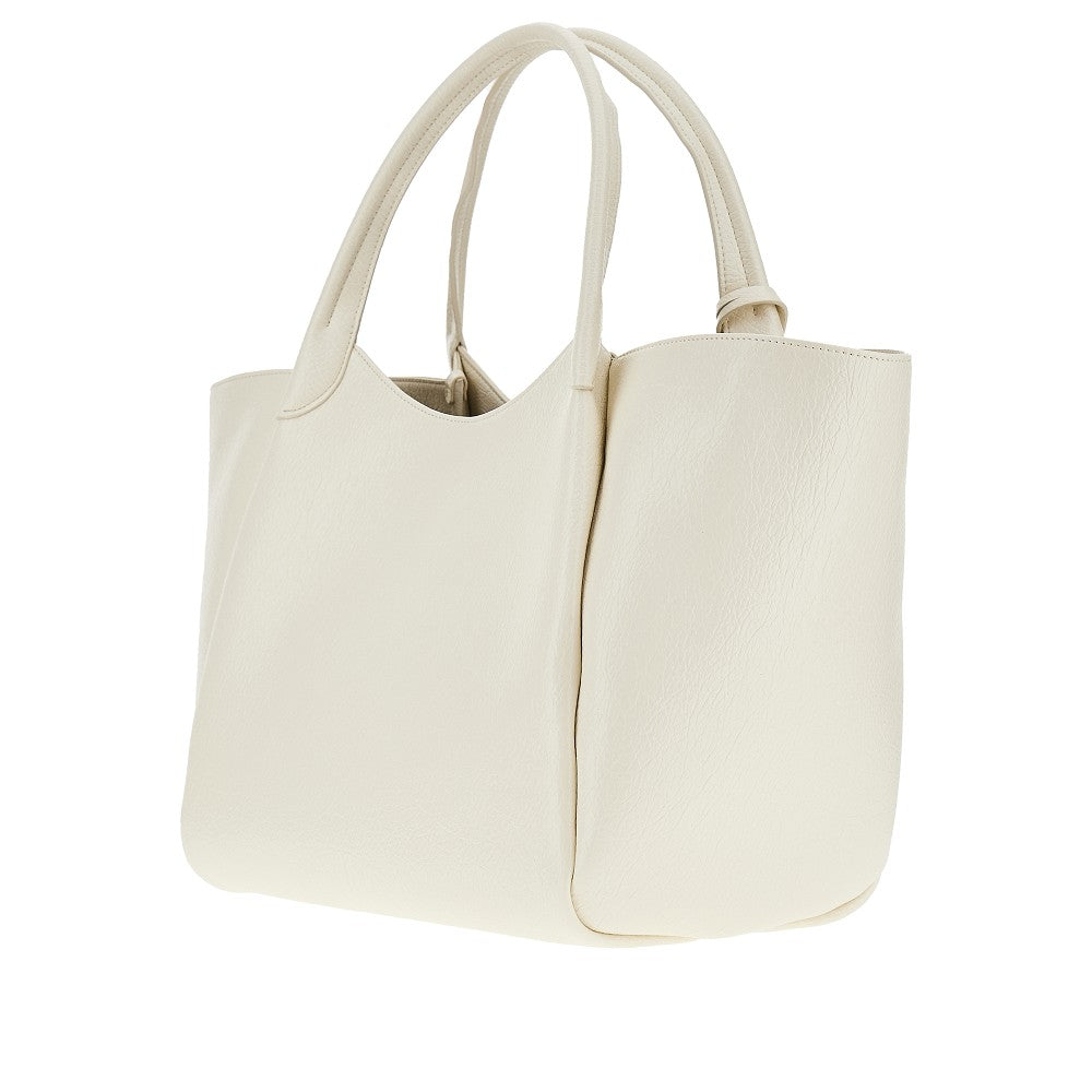 EMPORIO ARMANI OS faux leather shopping bag