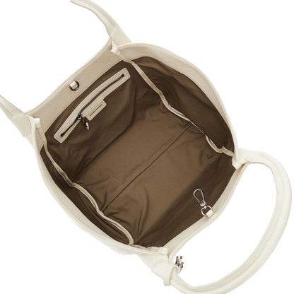 EMPORIO ARMANI OS faux leather shopping bag