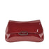 EMPORIO ARMANI OS patent faux leather clutch