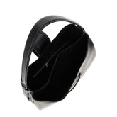 EMPORIO ARMANI OS leather large hobo bag