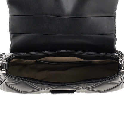 EMPORIO ARMANI OS faux nappa leather medium crossbody bag