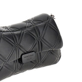 EMPORIO ARMANI OS faux nappa leather medium crossbody bag