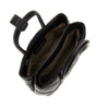 faux leather quilted handbag