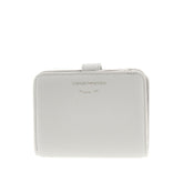 EMPORIO ARMANI OS grained leather bi-fold wallet